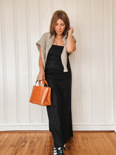 Load image into Gallery viewer, Small Tote in Saddle Vegetable Tanned Leather