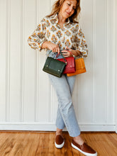 Load image into Gallery viewer, Mini Clutch in Ruby Vegetable Tanned Leather - Gemstone Collection