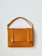 Load image into Gallery viewer, Mini Clutch in Yellow Sapphire Vegetable Tanned Leather - Gemstone Collection