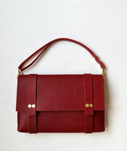 Load image into Gallery viewer, Medium Clutch in Ruby - Gemstone Collection