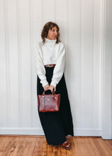 Load image into Gallery viewer, Small Tote in Chestnut Vegetable Tanned Leather