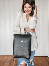 Load image into Gallery viewer, Slim Leather Backpack