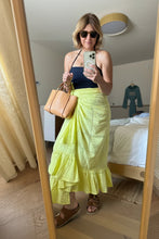 Load image into Gallery viewer, Limoncello Beach Wrap Skirt - Sarong
