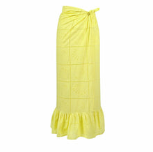 Load image into Gallery viewer, Limoncello Beach Wrap Skirt - Sarong
