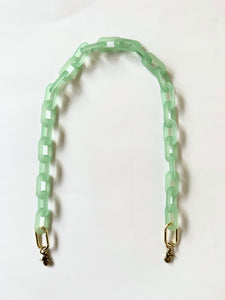 Long Bag Strap - Seaglass Chain Strap
