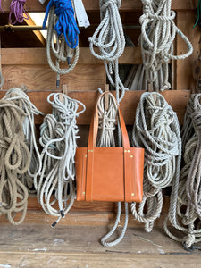 Medium Tote in Saddle Vegetable Tanned Leather