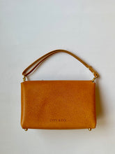 Load image into Gallery viewer, Petite Flap Bag Yellow Sapphire Leather Bag - Gemstone Collection
