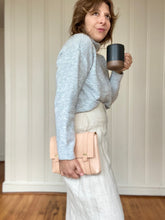 Load image into Gallery viewer, Medium Clutch in Natural DeLuxe Vegetable Tanned Leather
