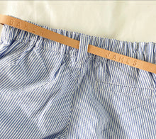 Load image into Gallery viewer, 1/2&quot; Toddler Belt in Natural Vegetable Tanned Leather

