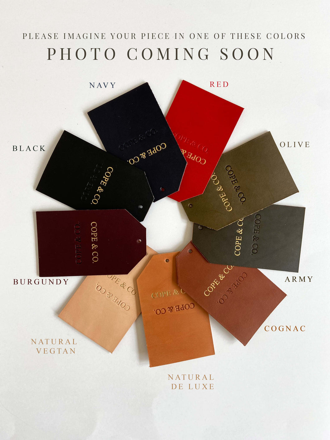 Card Wallet in Army Vegetable Tanned Leather
